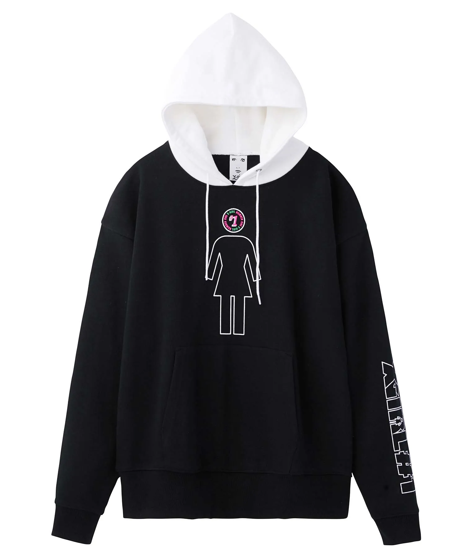 #1 X-girl x GIRL SKATEBOARDS SWEAT HOODIE