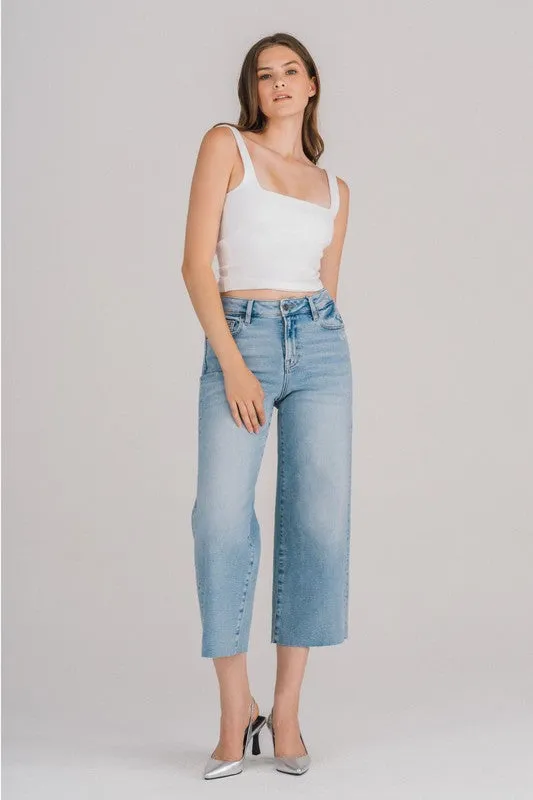 25 Inseam Wide Leg Nori Jeans