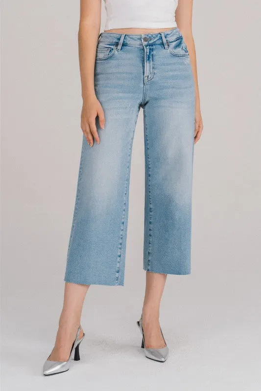 25 Inseam Wide Leg Nori Jeans