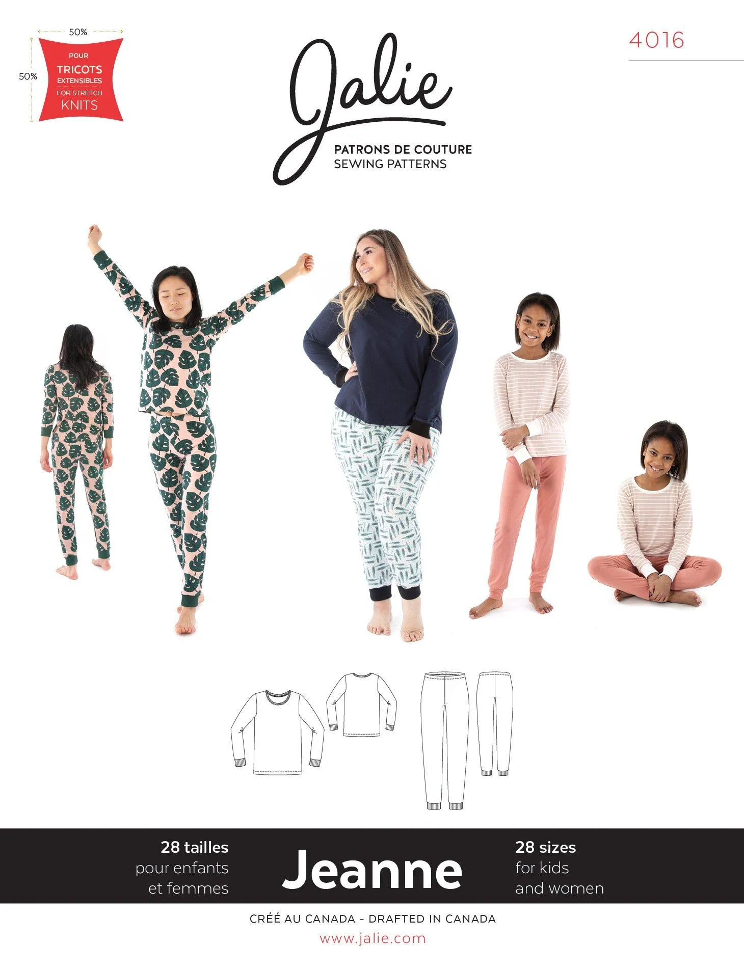 4016 // JEANNE Knit PJ Set