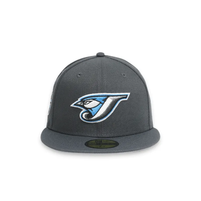 Toronto Blue Jays 30th Season Grey 59FIFTY Fitted Hat