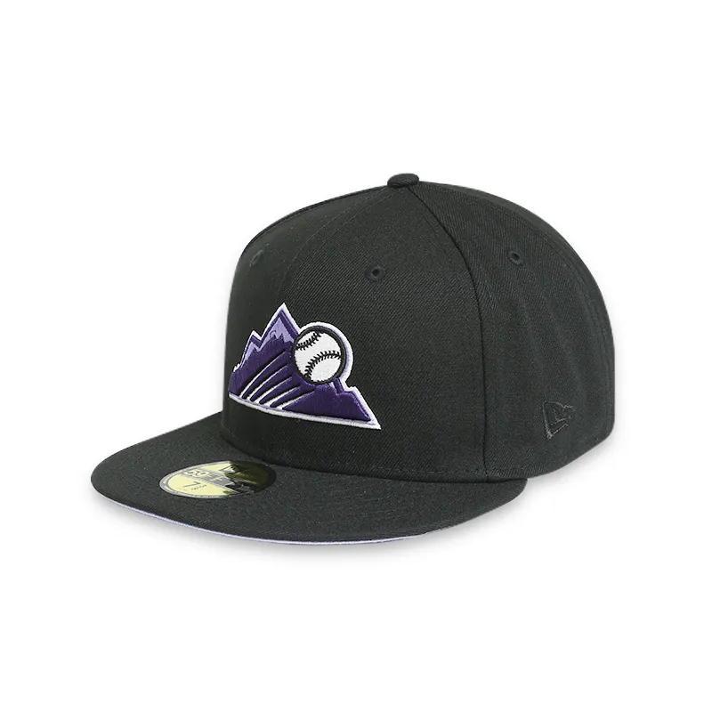 Colorado Rockies 25th Anniversary Black 59FIFTY Fitted Hat