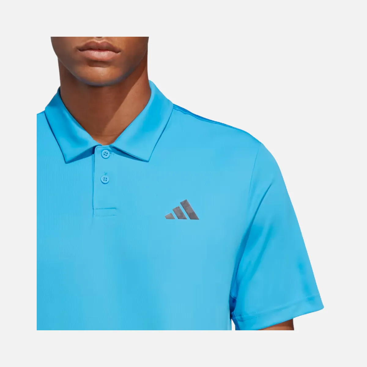 Men's Tennis Polo Shirt in Pulse Blue