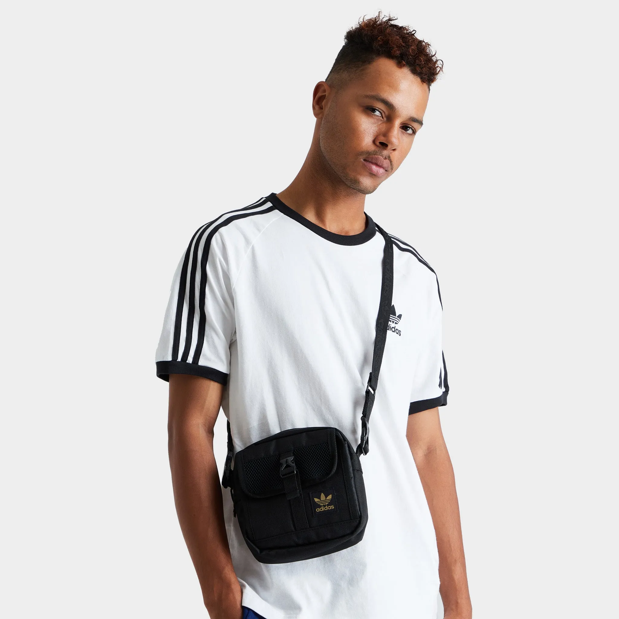 adidas Originals Large Festival Crossbody Bag / Black