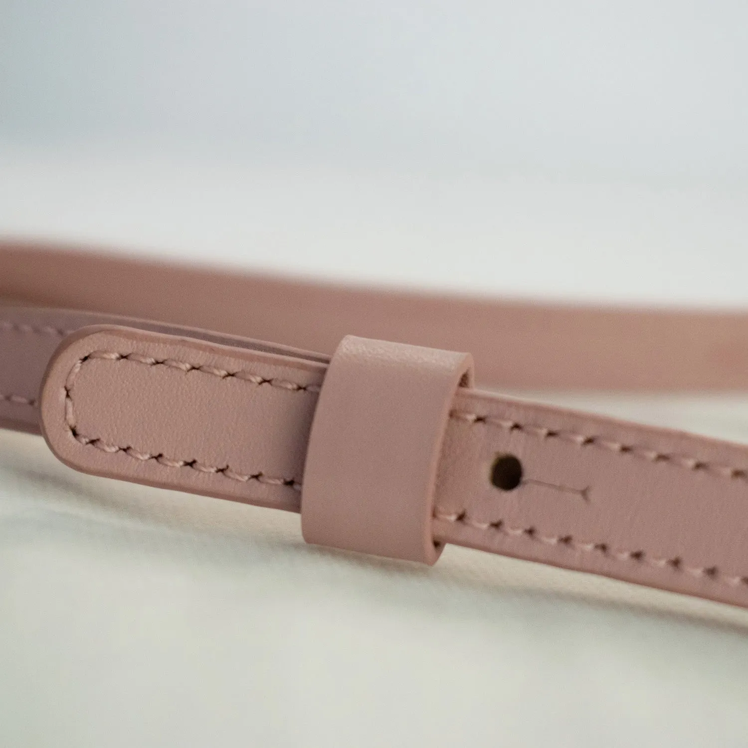 Adjustable Phone Bag in Nude Pink