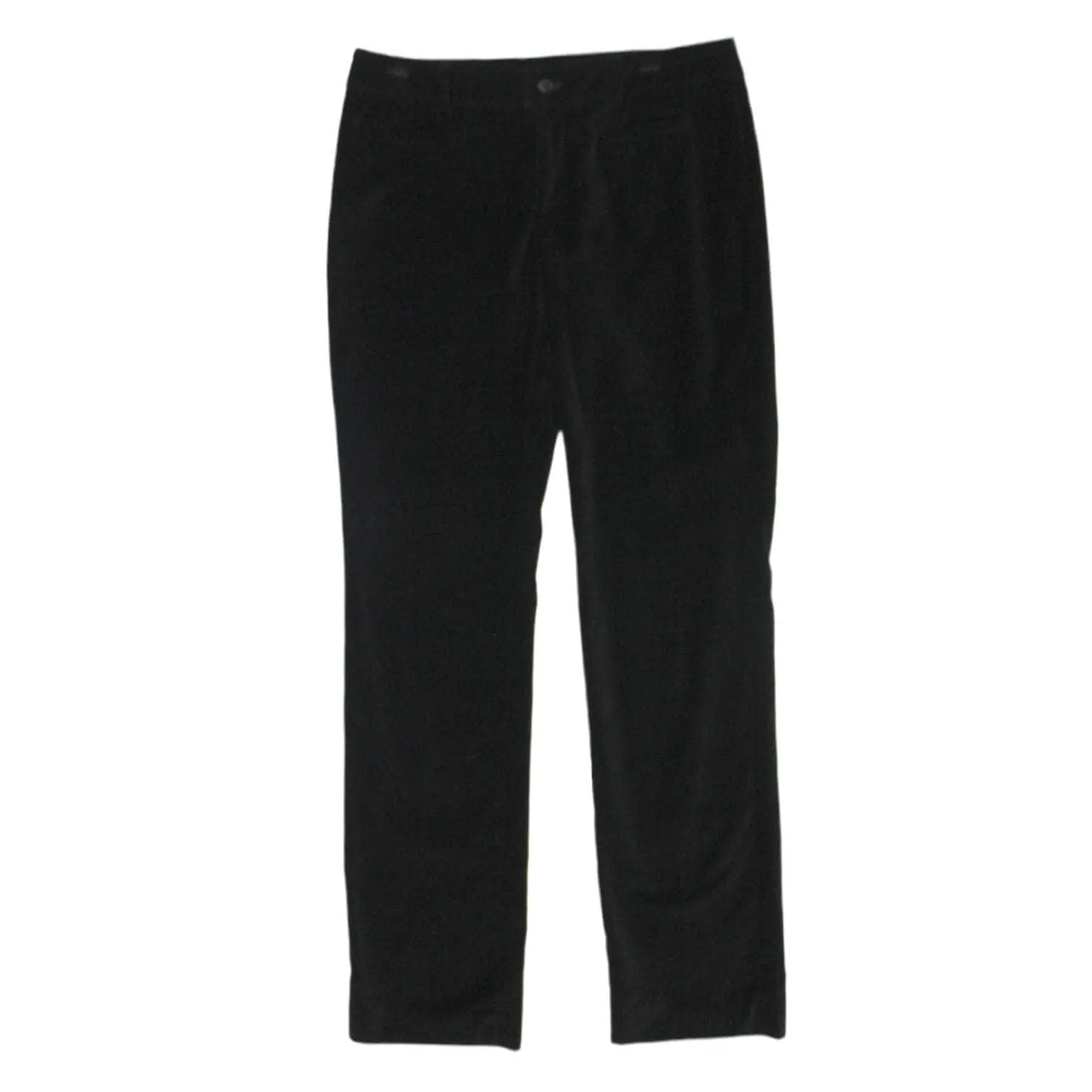 Agnes b. Black Brushed Cotton Trousers