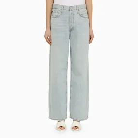 AGOLDE    Agolde Light Blue Wide Denim Jeans