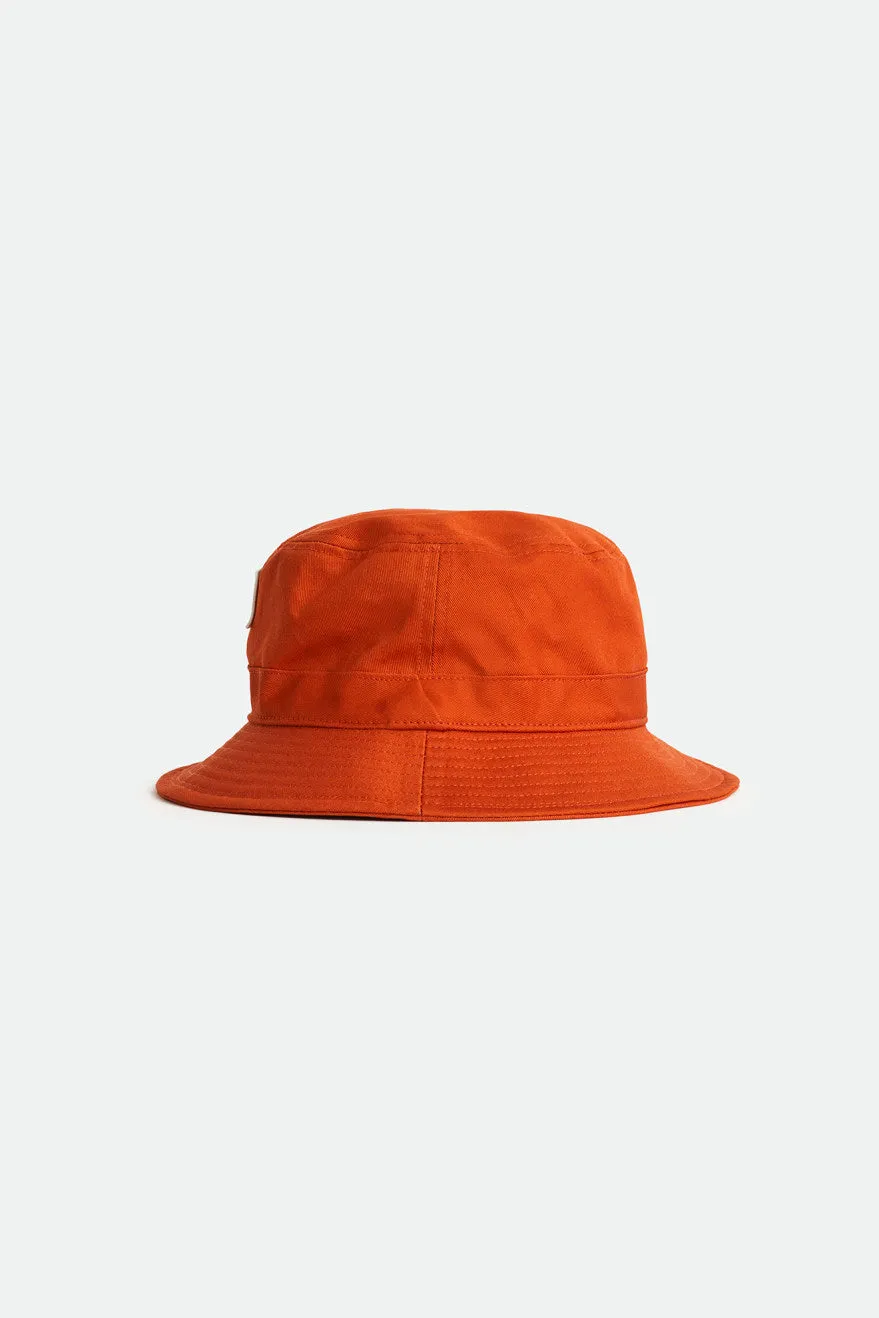 Alton Packable Bucket Hat - Apricot Jam