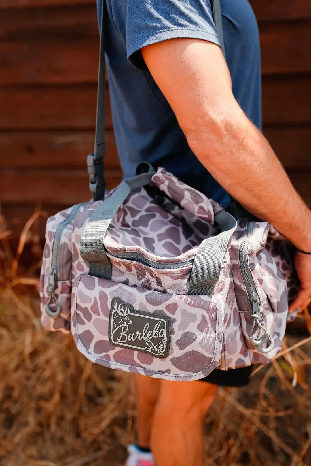 Classic Deer Camo Ammo Bag Burlebo