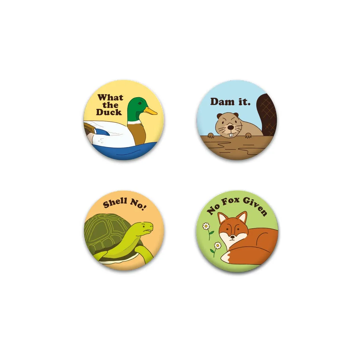 Magnet Set Animal Expletives