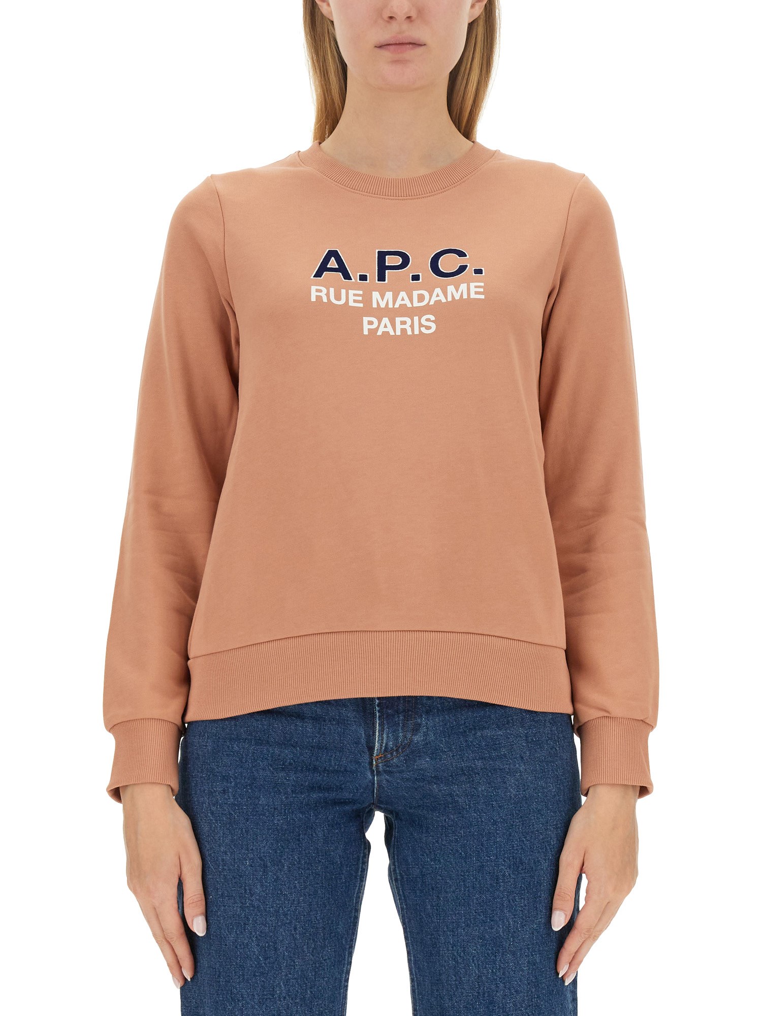 COTTON SWEATSHIRT WITH LOGO