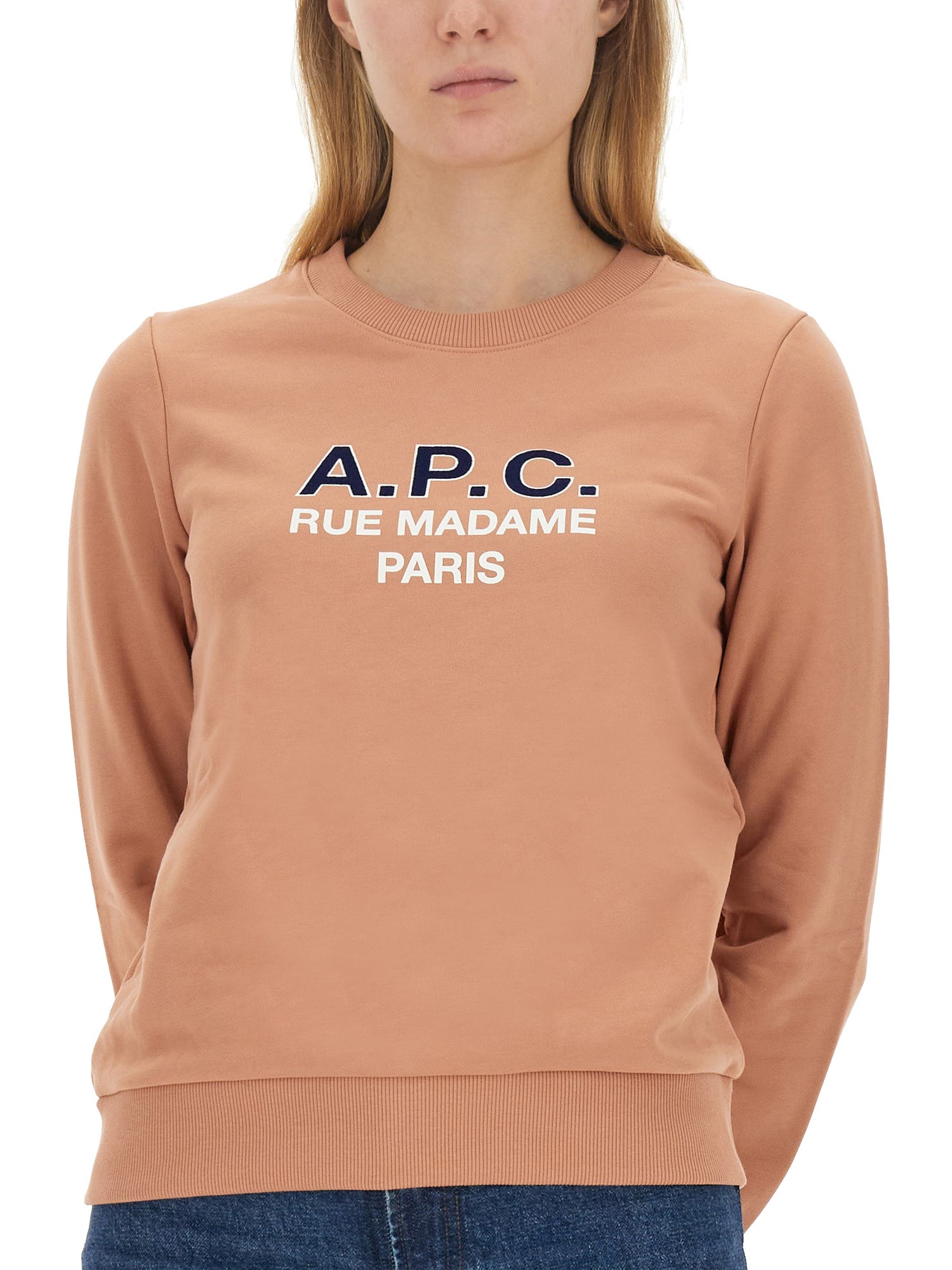 COTTON SWEATSHIRT WITH LOGO