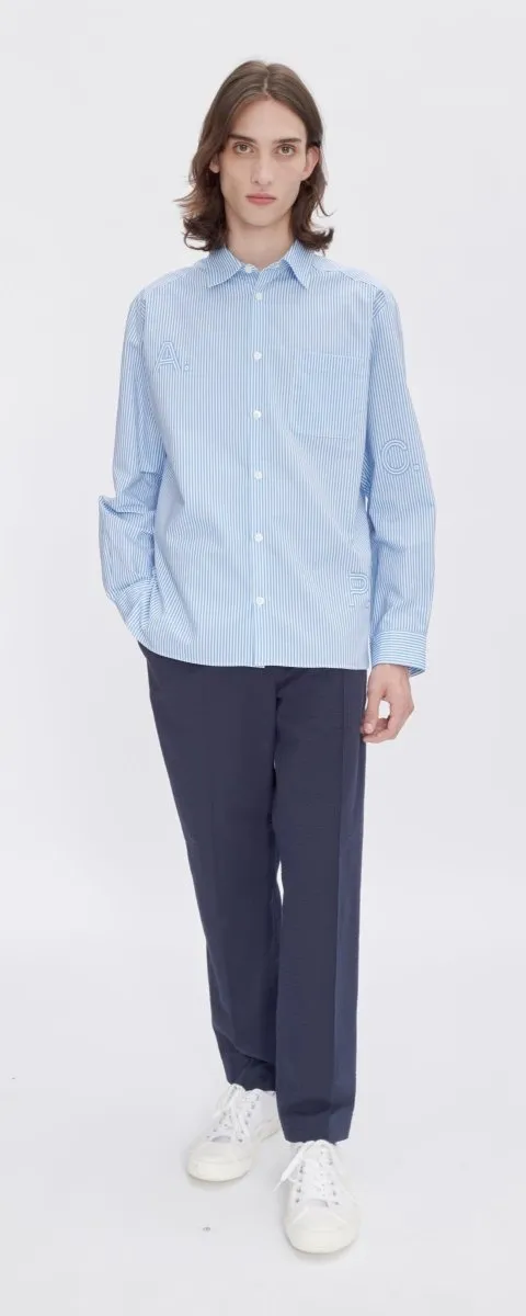 APC Blue Malo Men's Shirt