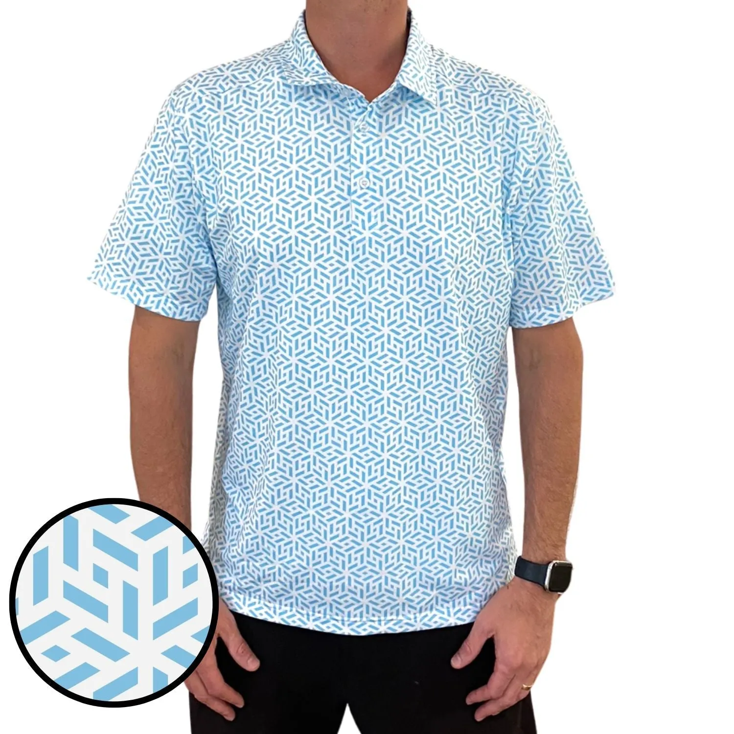 Aqua Weave Everyday Polo