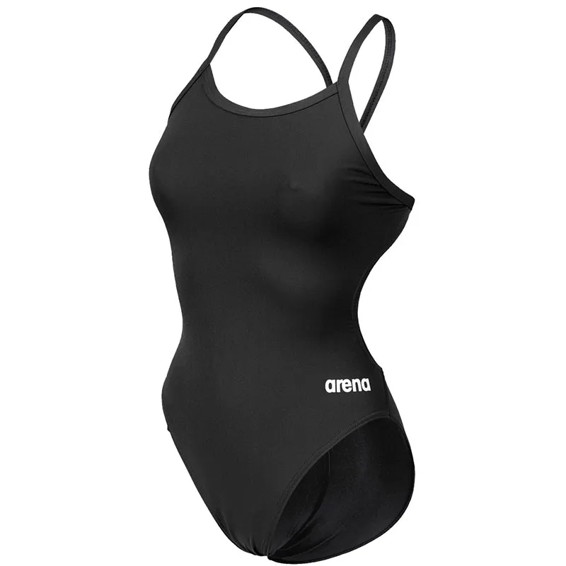 Arena - Team Challenge Back Ladies Swimsuit - Black/White