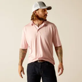 Ariat Men's Pink Charger 2.0 Polo