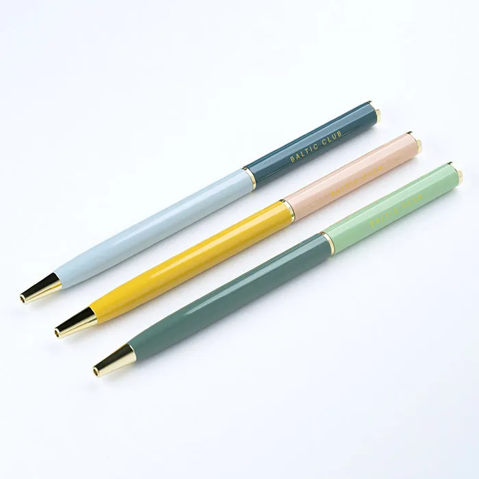 Baltic Club Botanica Metallic Ballpoint Pen Set