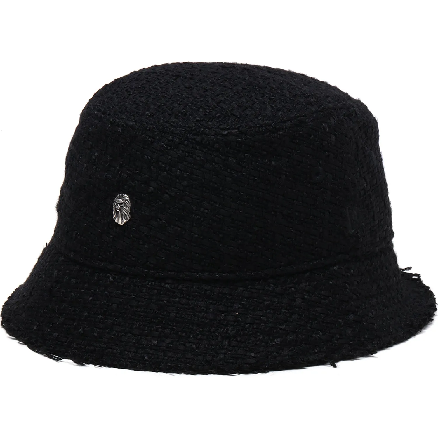 Men's BAPE Black X NEW ERA Logo Tweed Hat