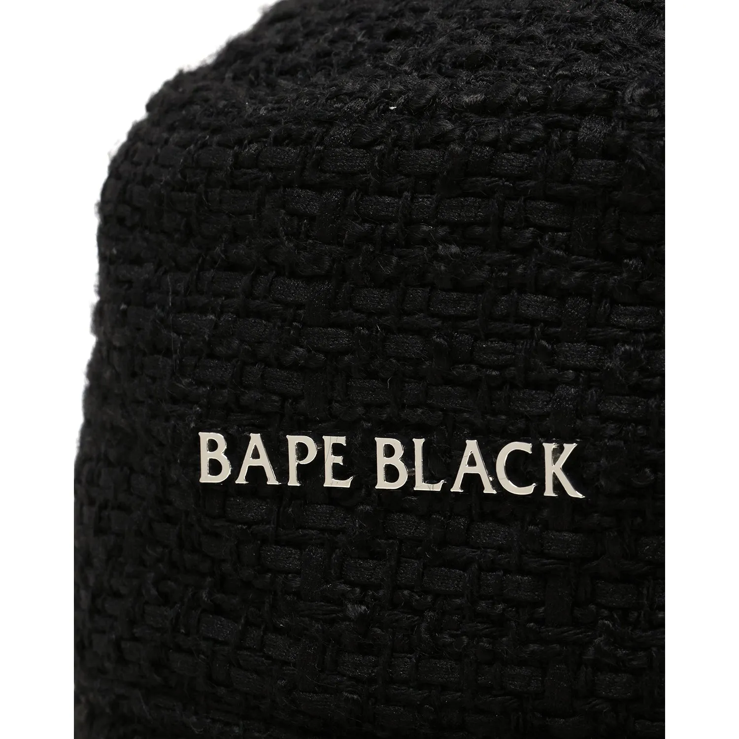 Men's BAPE Black X NEW ERA Logo Tweed Hat