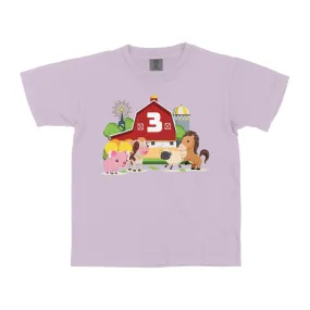 BARN FARM BIRTHDAY CUSTOM YOUTH SHIRT