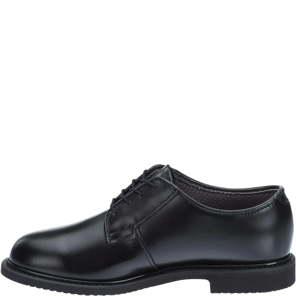 Black Leather Uniform Oxfords for Women by Bates Lites