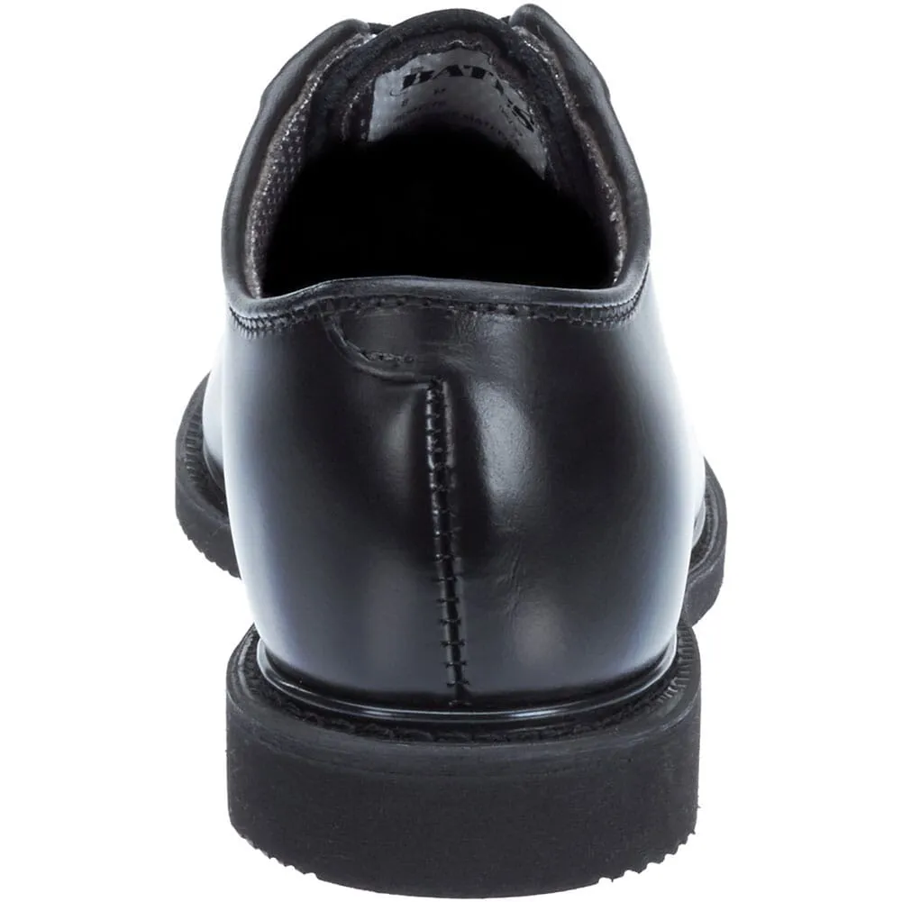 Black Leather Uniform Oxfords for Women by Bates Lites