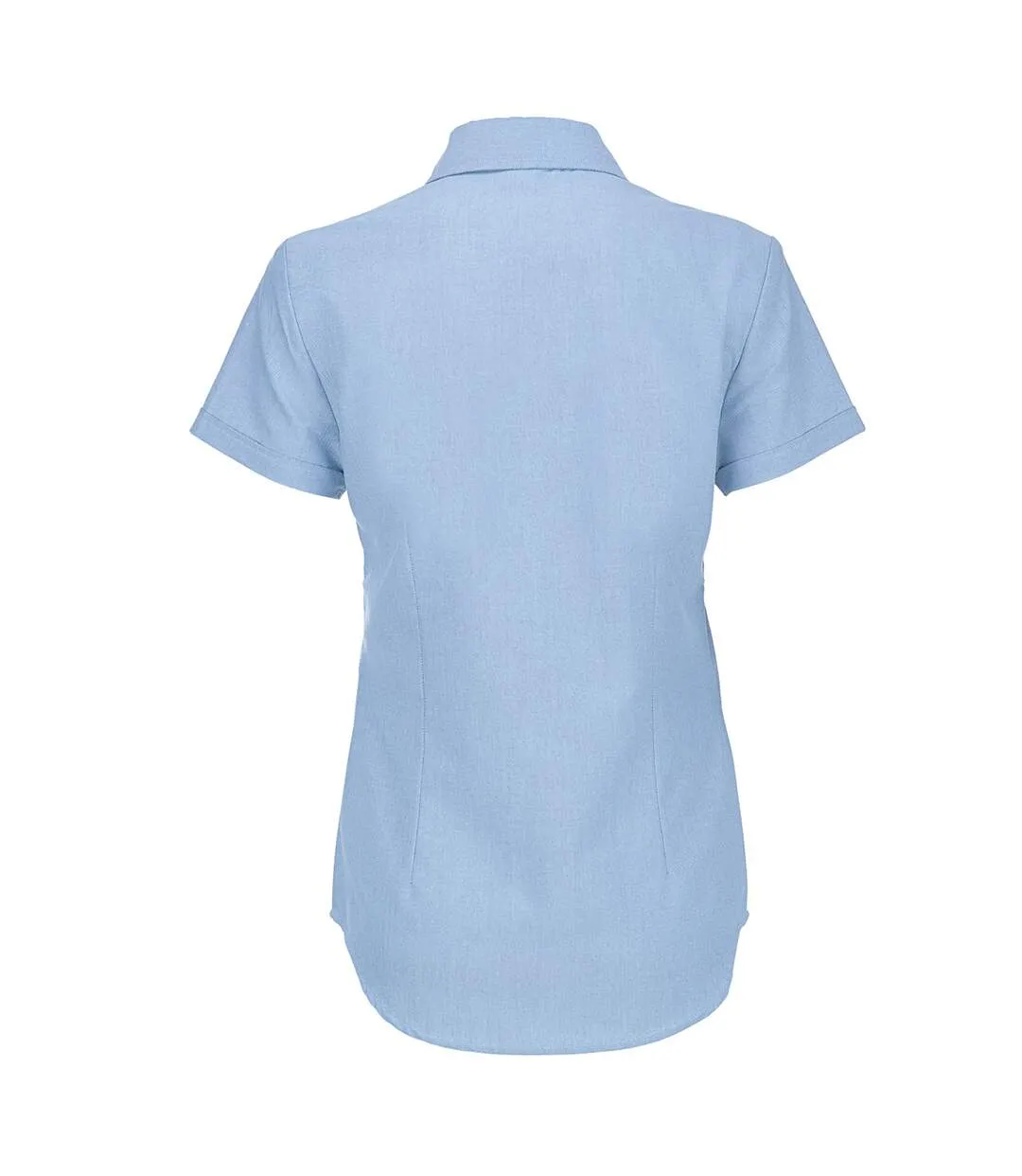 B&C Ladies Oxford Short Sleeve Shirt / Ladies Shirts (Blue Chip) - UTBC116