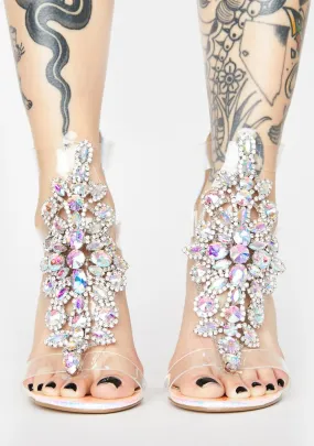 Be Ur Sugar Baby Rhinestone Heels-