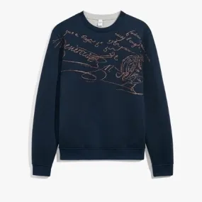 Berluti Scritto Embroidered Sweatshirt