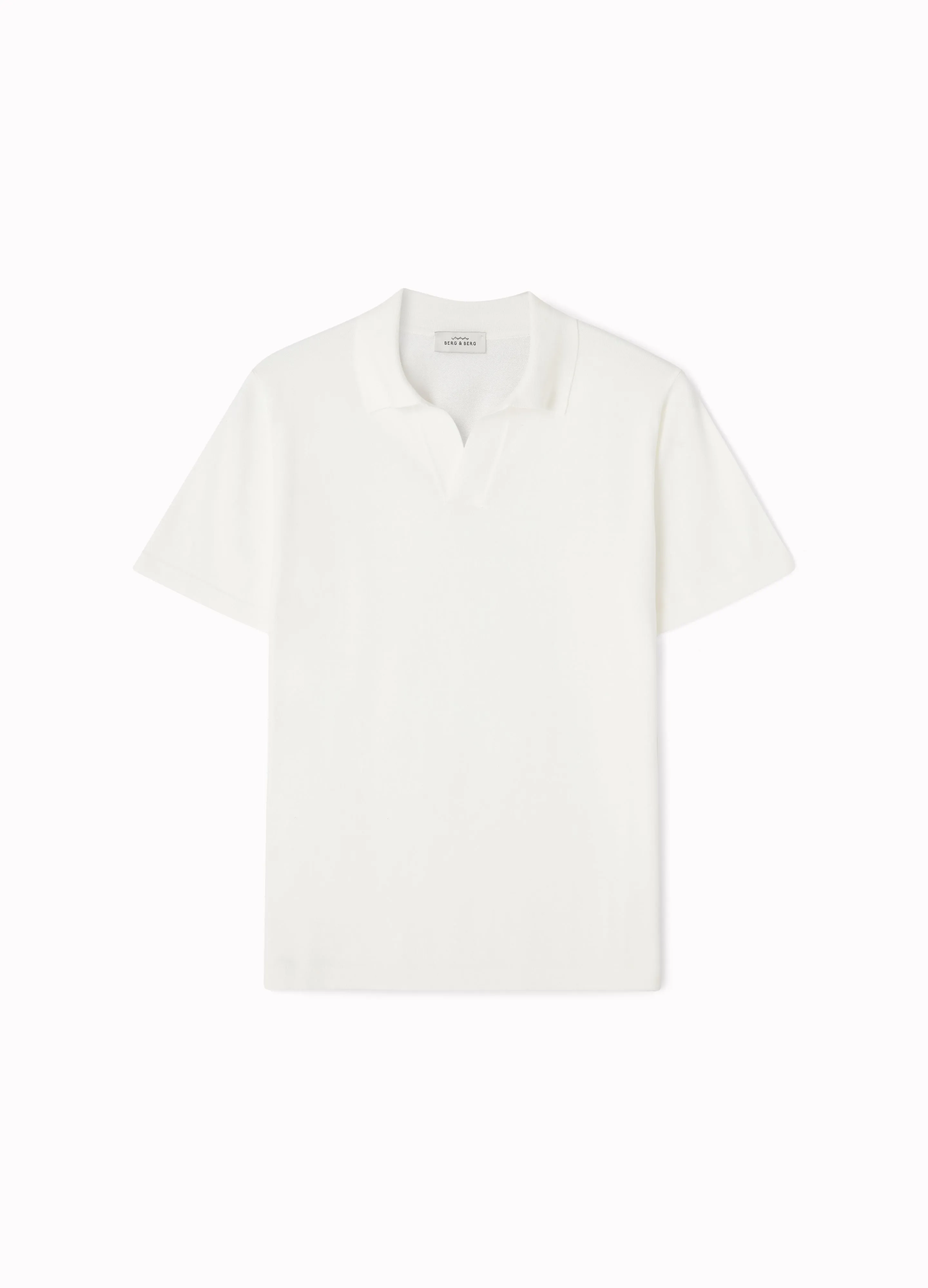 Bernt Knitted Polo - Cream