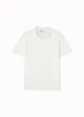 Bernt Knitted Polo - Cream