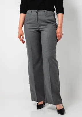 Betty Barclay Nele Wide Leg Trousers, Grey