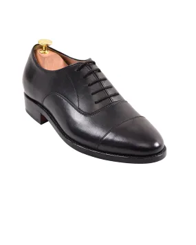 Black Captoe Oxfords