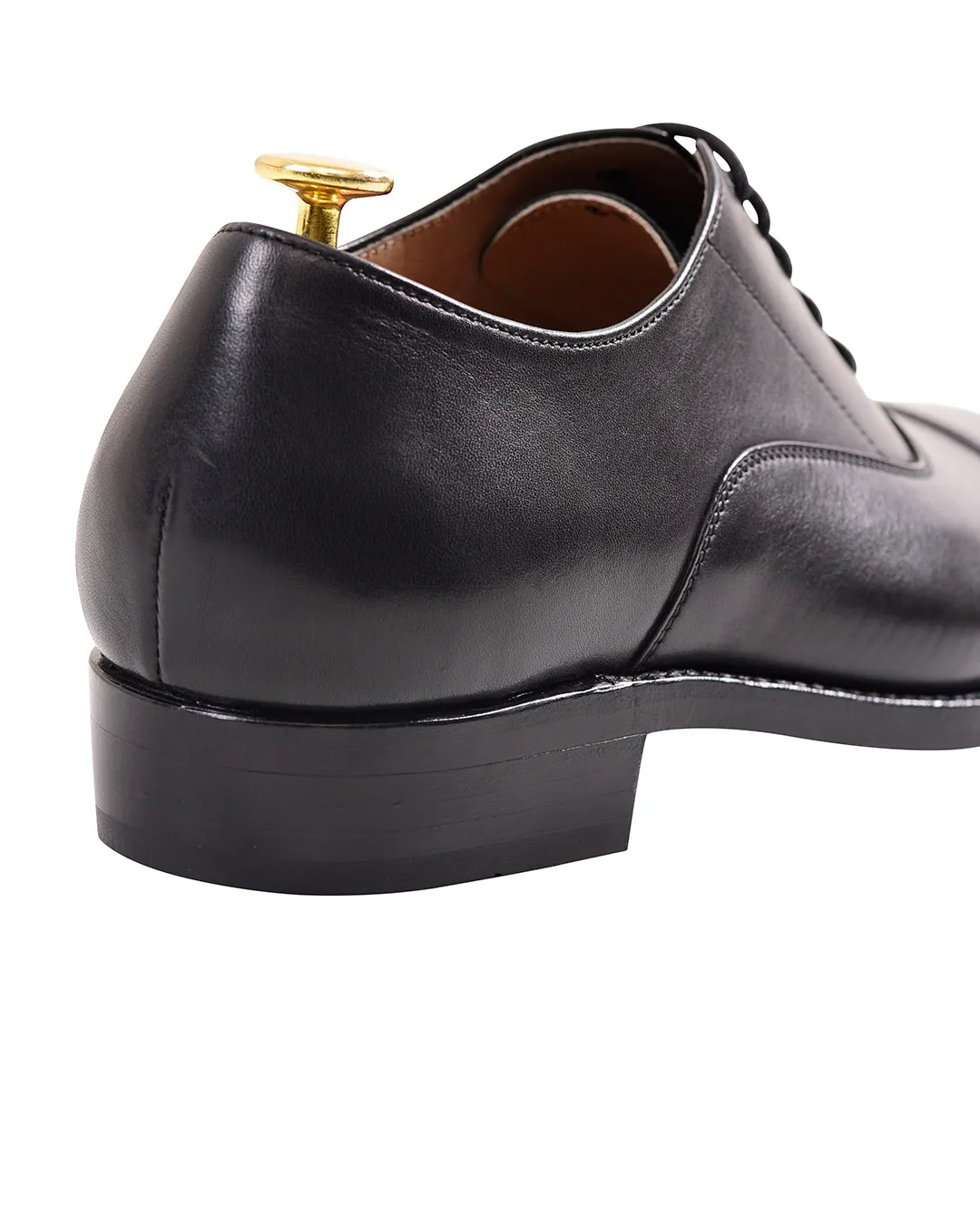 Black Captoe Oxfords