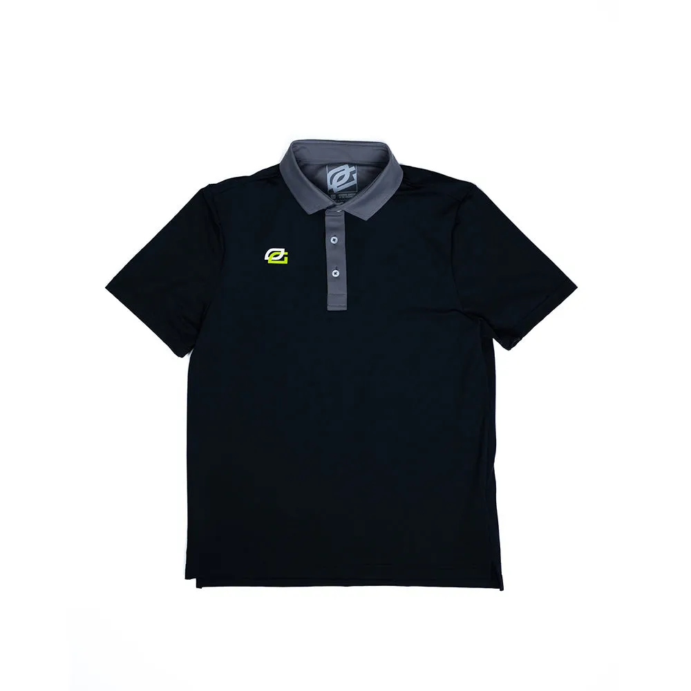 Black OG Pique Polo