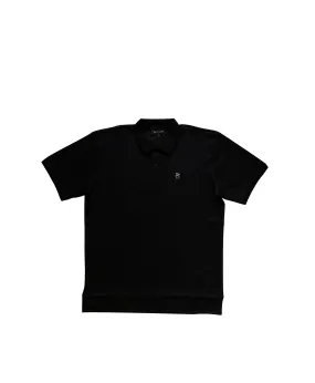 Black Polo ''Rainbow DS Embroidery''