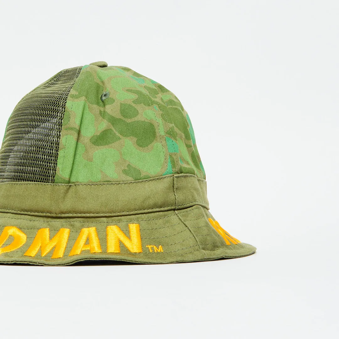 Bob Real Bad Man - Lost Hiker Bucket Hat (Green Camo)