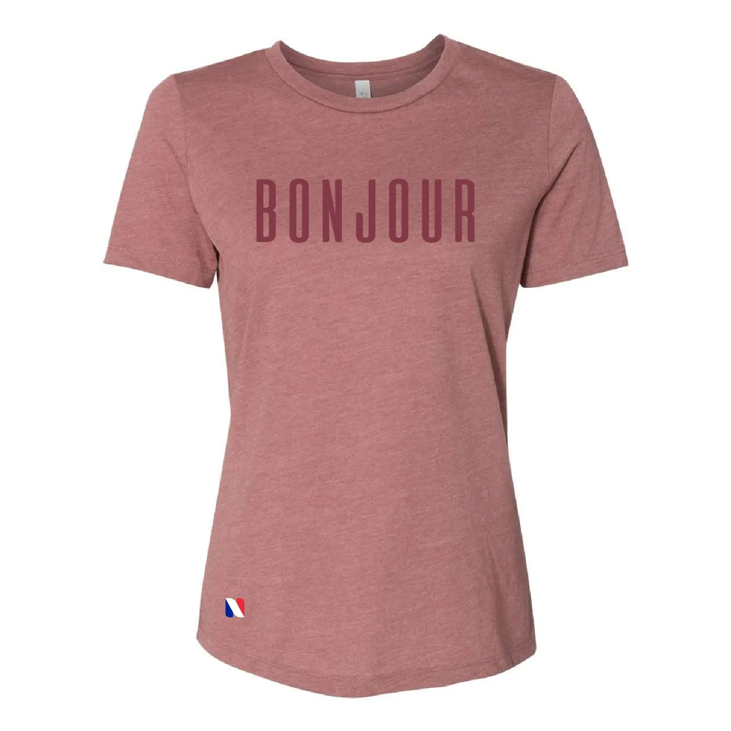 BONJOUR – LADIES TRIBLEND TEE