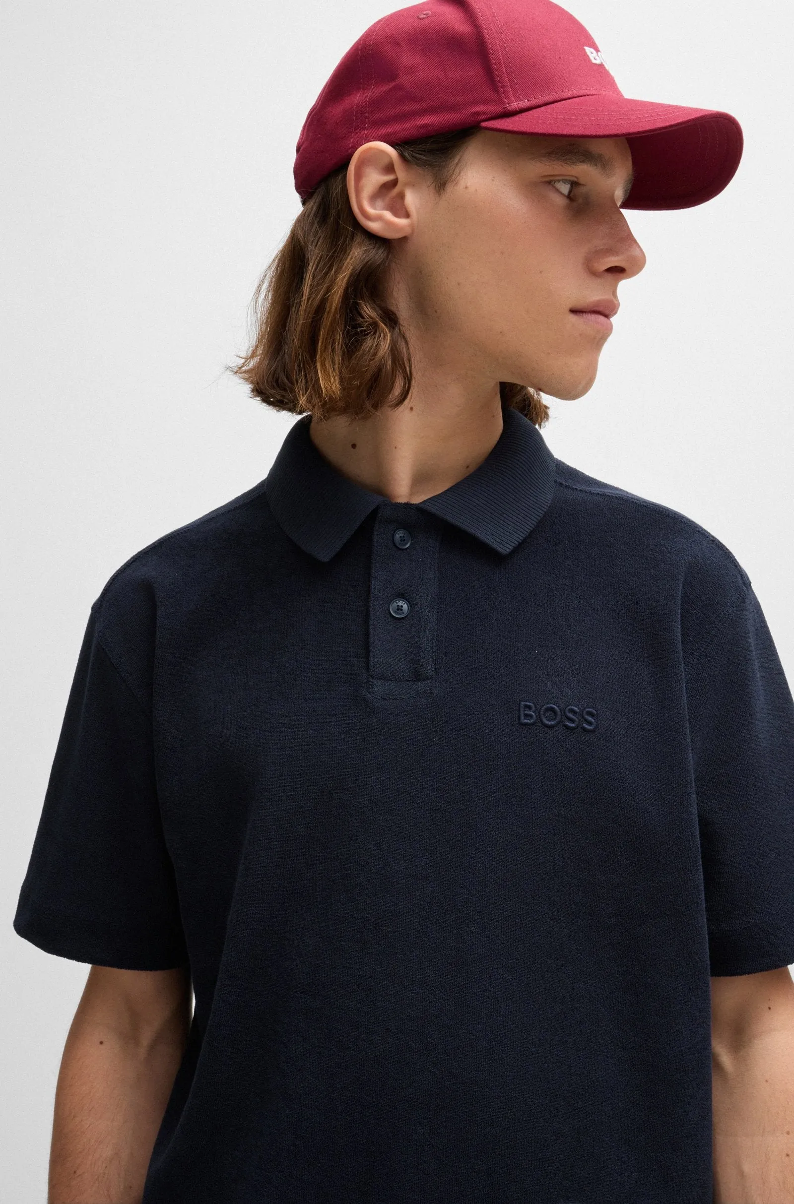 Boss Pe Towelling Polo