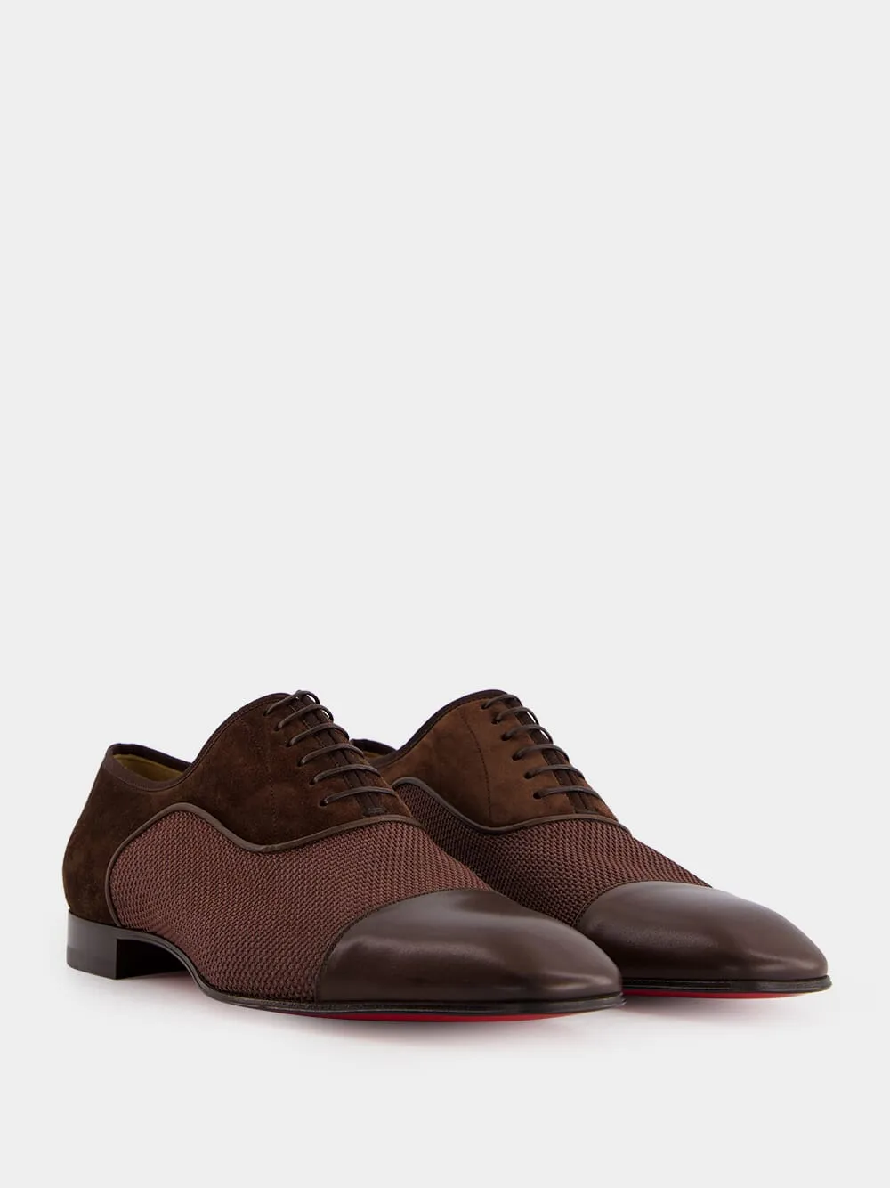 Brown Greggo Leather Oxfords