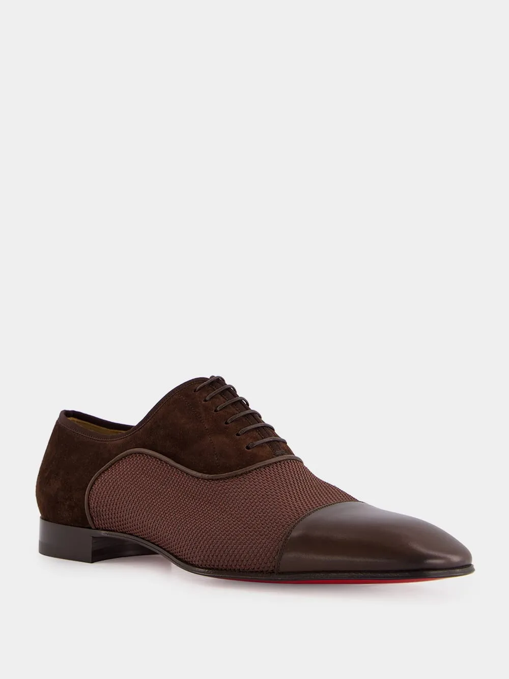 Brown Greggo Leather Oxfords