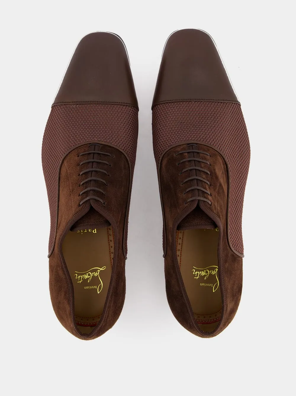 Brown Greggo Leather Oxfords