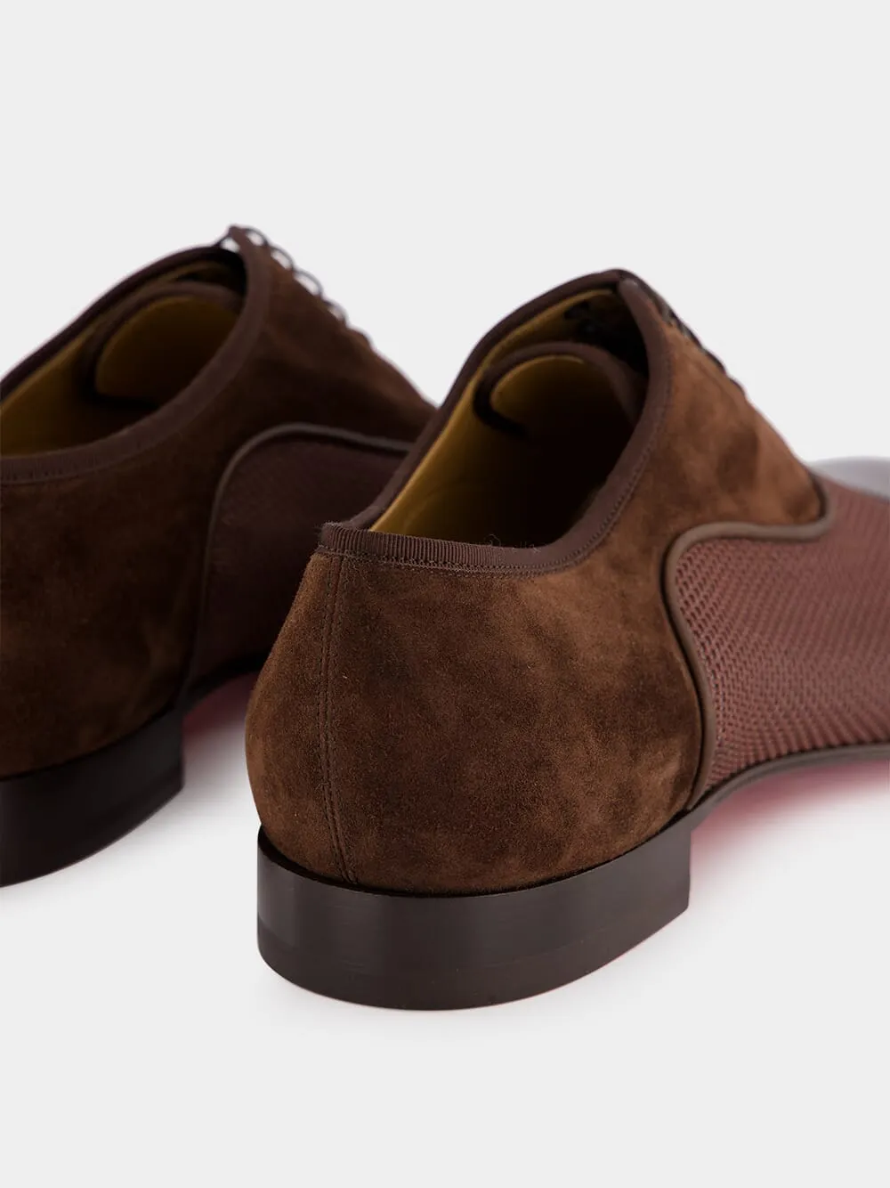 Brown Greggo Leather Oxfords