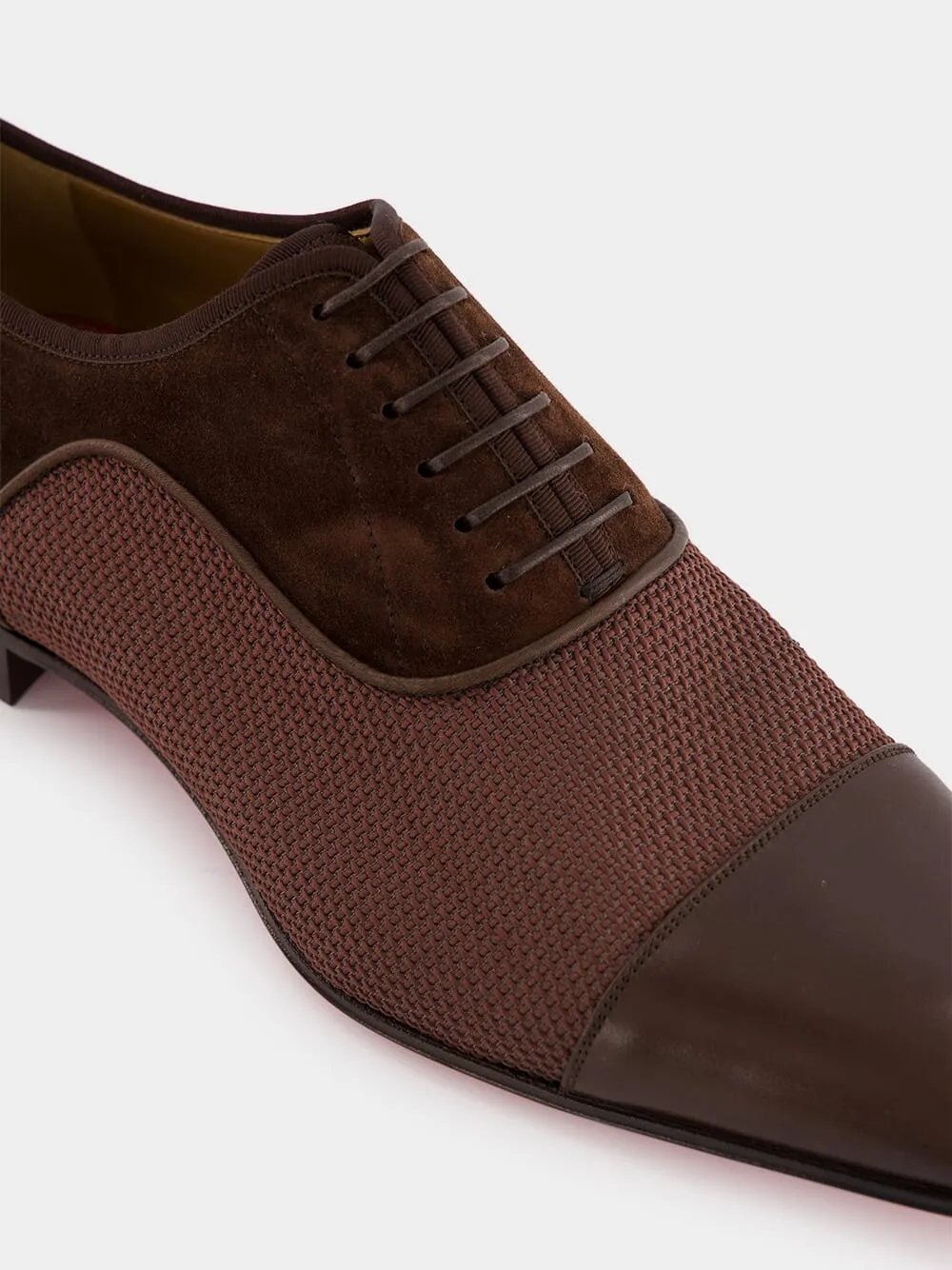 Brown Greggo Leather Oxfords