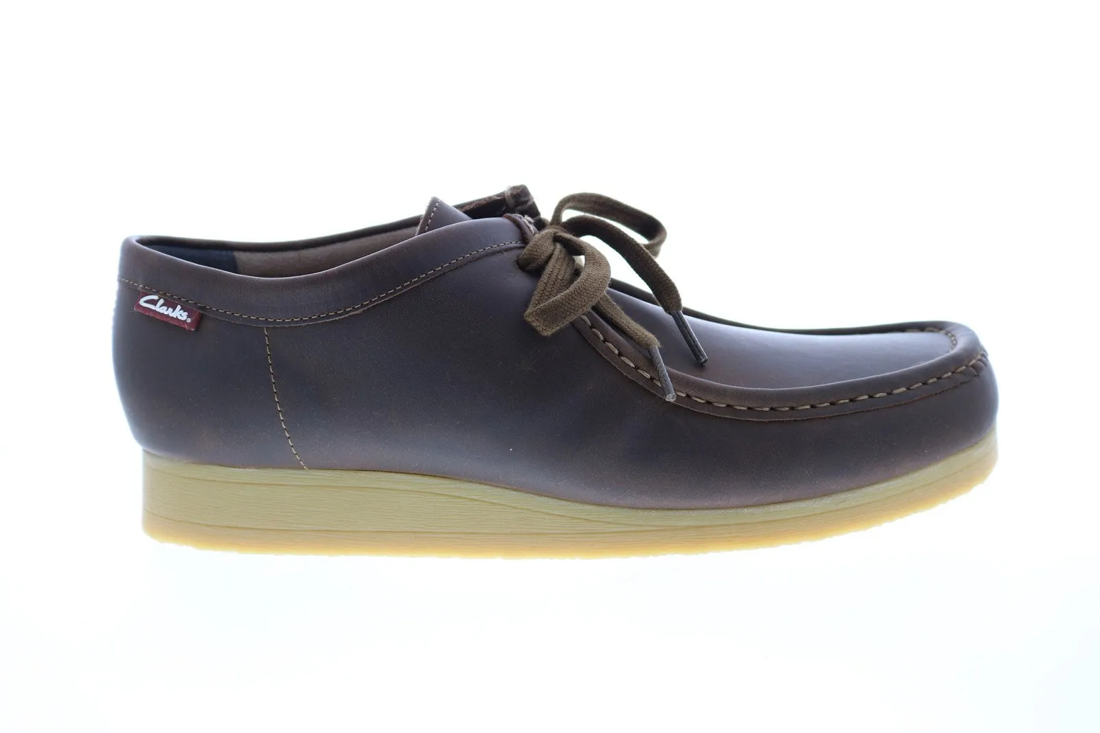 Brown Lace Up Casual Shoes by Clarks