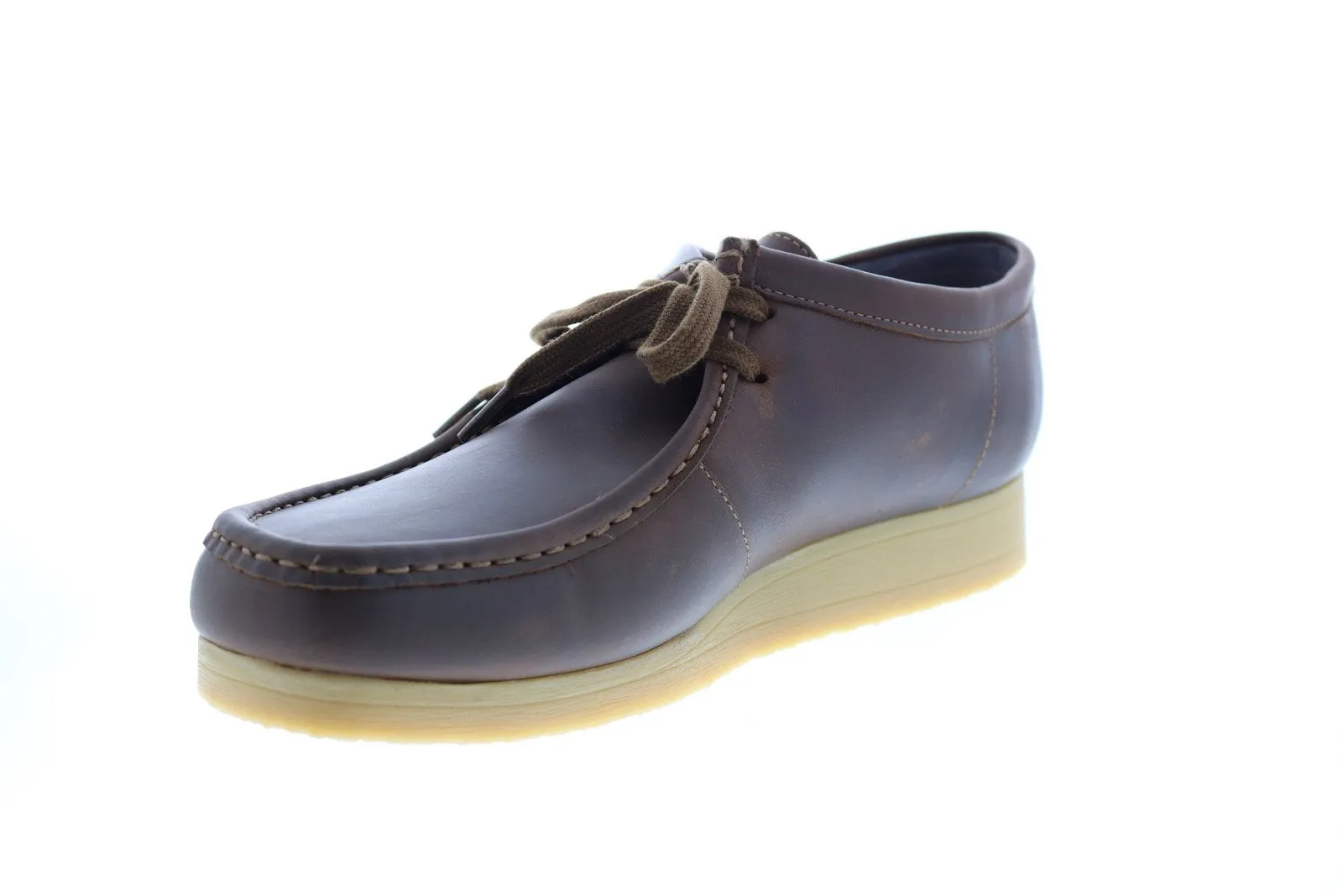 Brown Lace Up Casual Shoes by Clarks