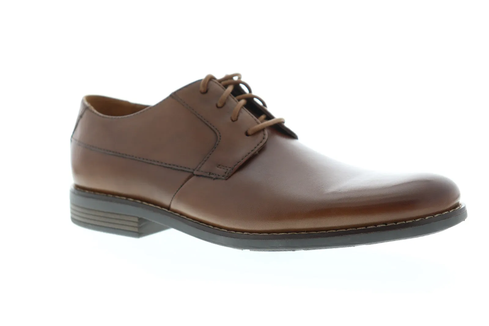 Brown Leather Oxford Shoes