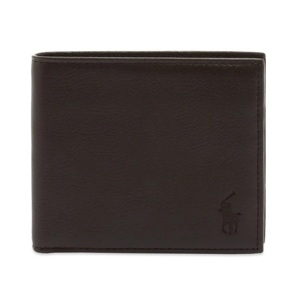 Brown Polo Ralph Lauren Billfold Wallet