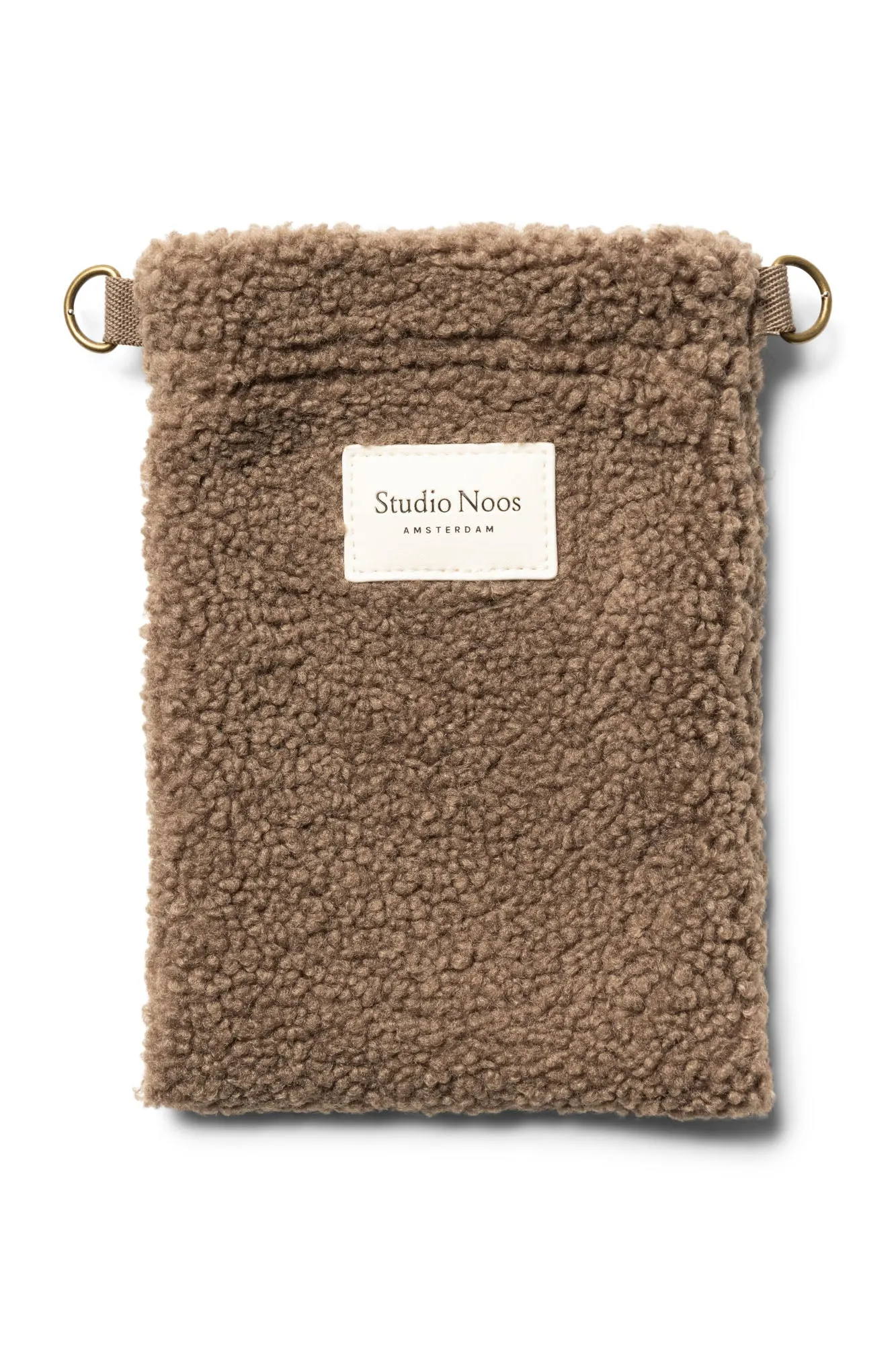 Brown Teddy Phone Bag