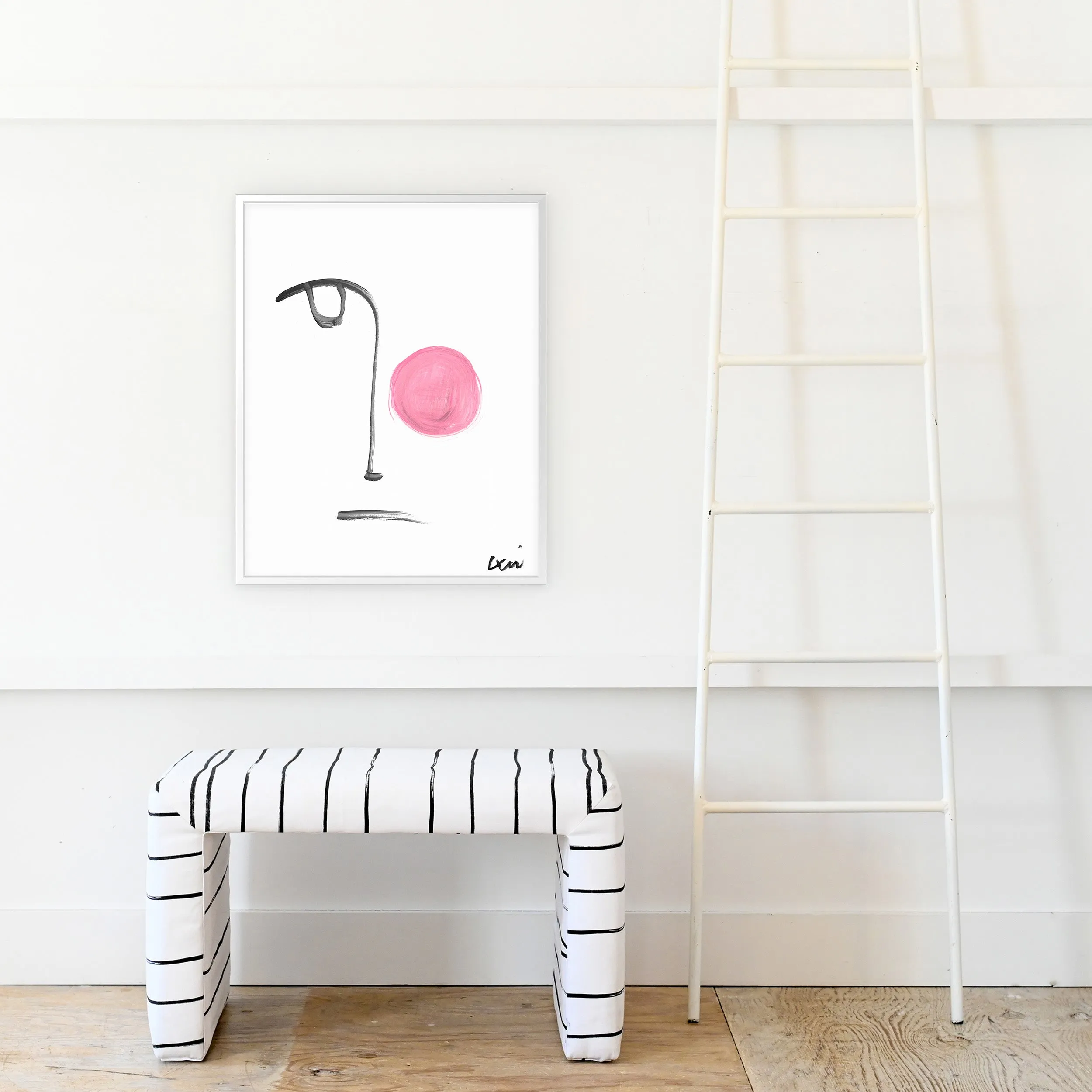 Bubble Girl No. 1 Art Print